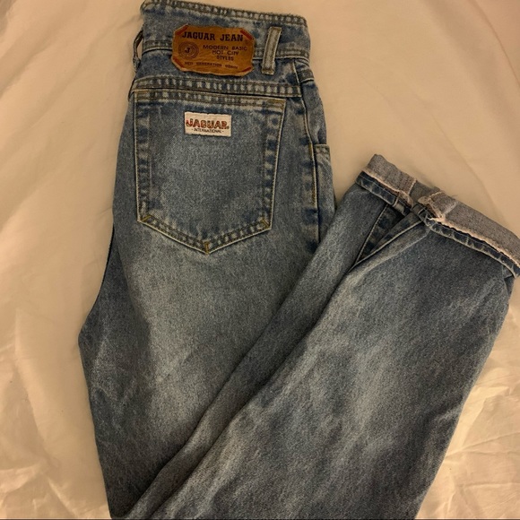 Jaguar Rare Vintage Denim Jeans - Picture 1 of 2